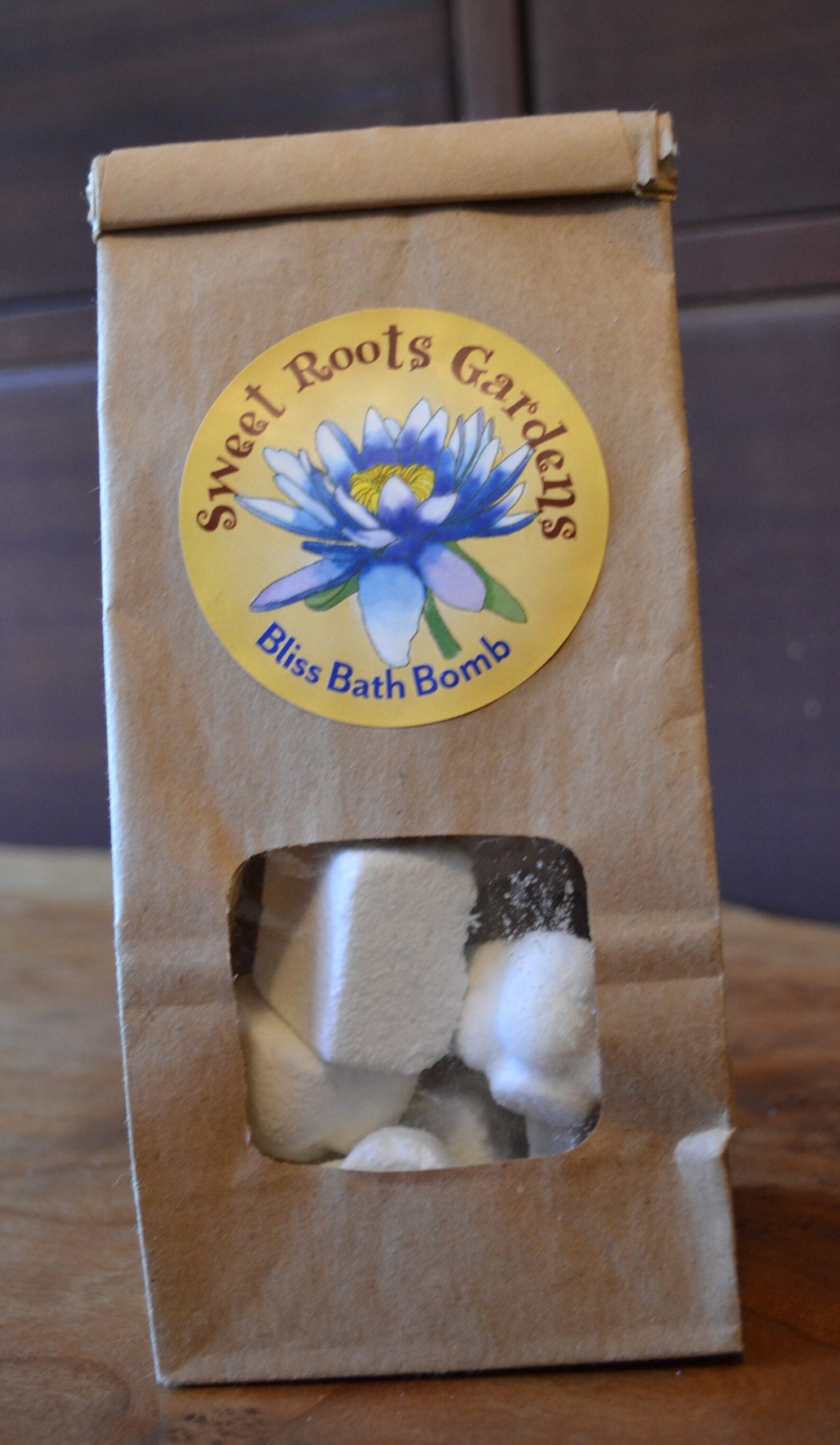Bliss Bath Bombs, all natural and herbal fizzing assorted shapes - Image 5